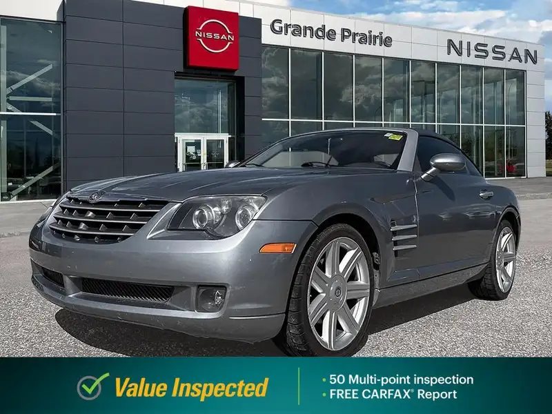 2004 Chrysler Crossfire | Low Kilometres, modrá, 72 395 km, dovoz Kanada — foto 1