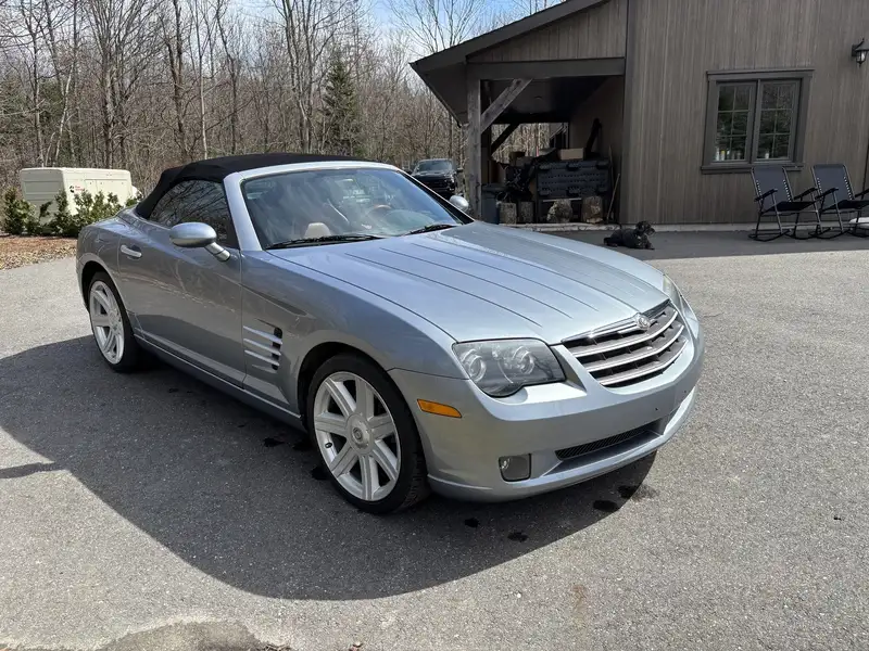 2005 Chrysler Crossfire, strieborná, 119 244 km, dovoz Kanada — foto 2 z 11
