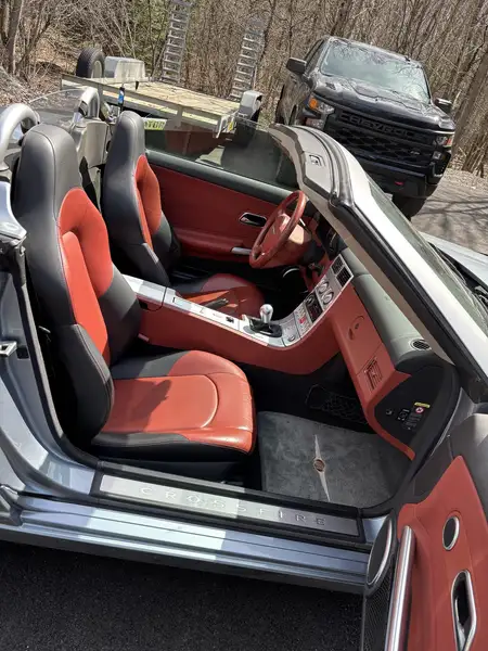 2005 Chrysler Crossfire, strieborná, 119 244 km, dovoz Kanada — foto 7 z 11