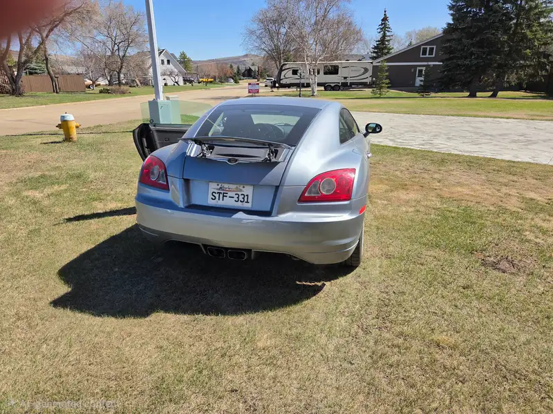 2004 Chrysler Crossfire Coupe, strieborná, 72 178 km, dovoz Kanada — foto 2 z 7