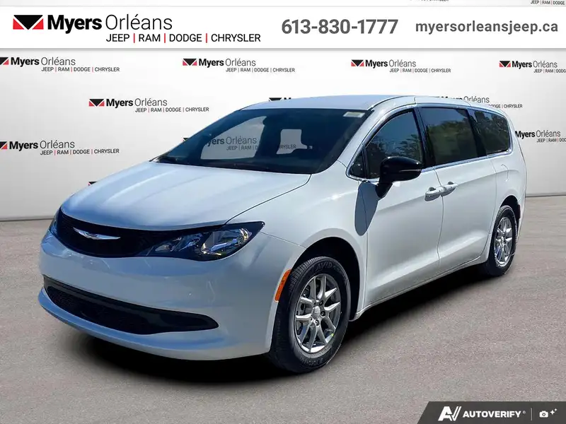 2027 Chrysler Grand Caravan SXT, bílá, 0 km, dovoz Kanada — foto 1