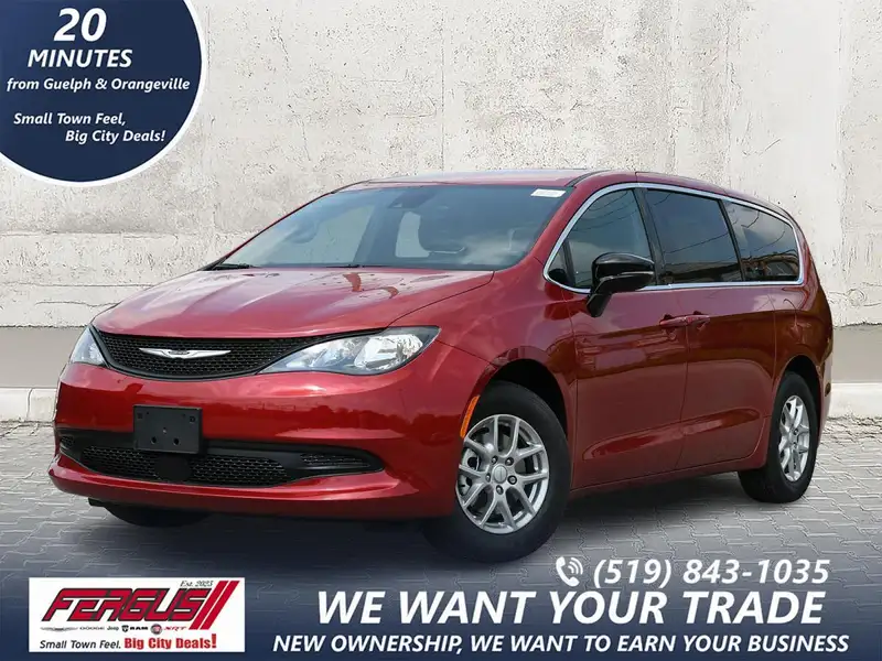 2027 Chrysler Grand Caravan SXT |SiriusXM|ReverseCamera|AppleCarPlay|HtdSeats|, červená, 0 km, dovoz Kanada — foto 1