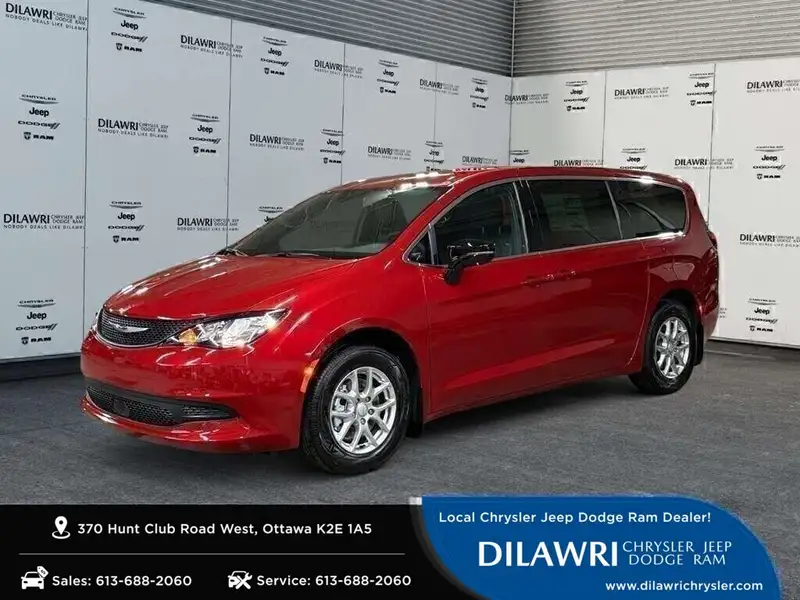 2027 Chrysler Grand Caravan SXT 2WD, červená, 0 km, dovoz Kanada — foto 1 z 12 2027 Chrysler Grand Caravan SXT 2WD, červená, 0 km, dovoz Kanada — foto 1 z 12