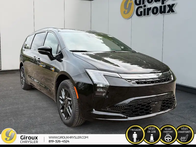 2027 Chrysler Pacifica Select AWD, čierna, 0 km, dovoz Kanada — foto 3 z 12