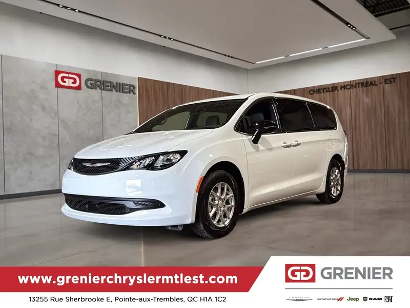 2027 Chrysler Grand Caravan SXT, bílá, 0 km, dovoz Kanada — foto 1