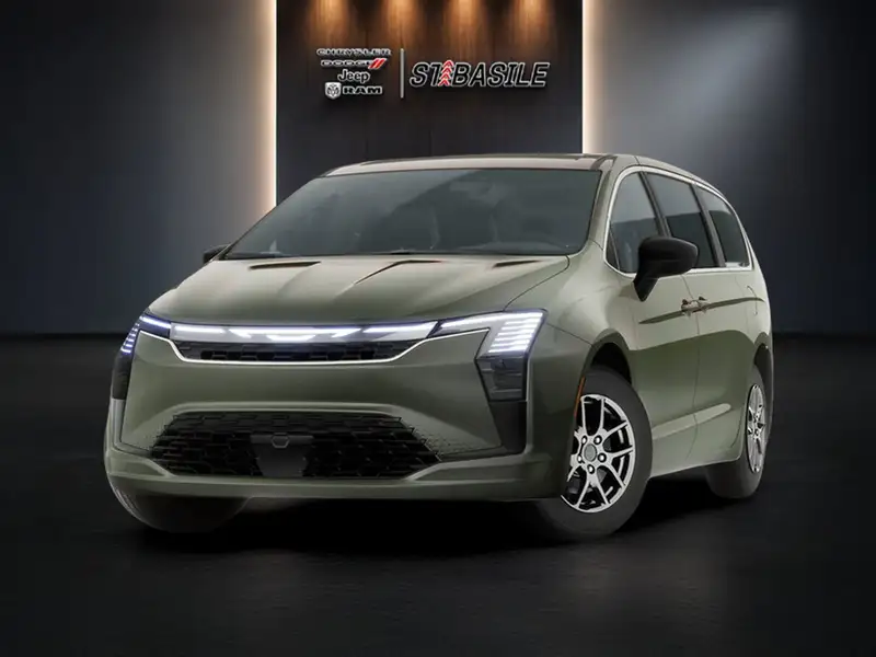 2027 Chrysler Pacifica Select, zelená, 0 km, dovoz Kanada — foto 1