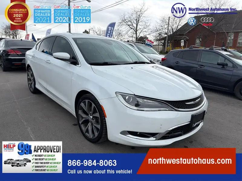 2016 Chrysler 200, biela, 151 000 km, dovoz Kanada — foto 1