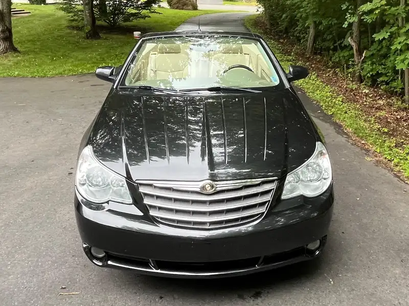 2008 Chrysler Sebring Limited, čierna, 79 500 km, dovoz Kanada — foto 6 z 12