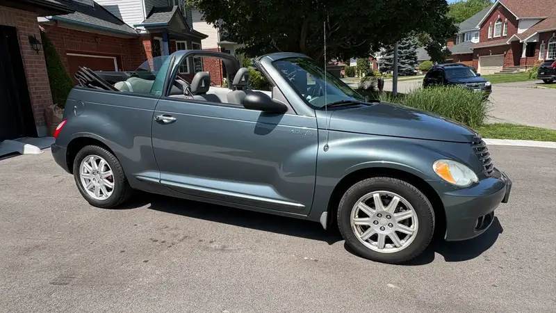 2006 Chrysler PT Cruiser Touring, modrá, 59 400 km, dovoz Kanada — foto 1