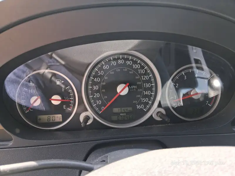 2005 Chrysler Crossfire All options loaded, čierna, 70 000 km, dovoz Kanada — foto 5 z 10