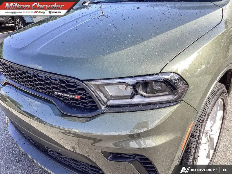2027 Dodge Durango GT PLUS AWD, CAPTAIN CHAIRS, zelená, 10 km, dovoz Kanada — foto 8 z 12