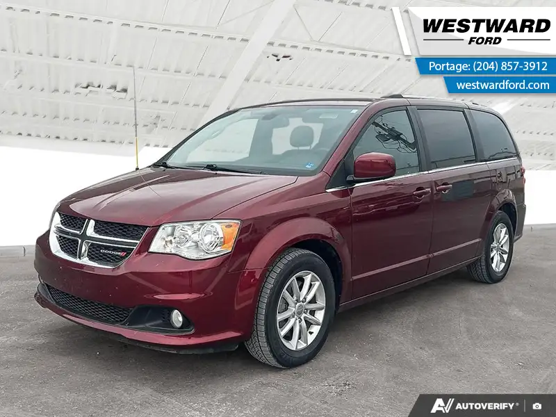 2020 Dodge Grand Caravan Premium Plus, biela, 35 971 km, dovoz Kanada — foto 1