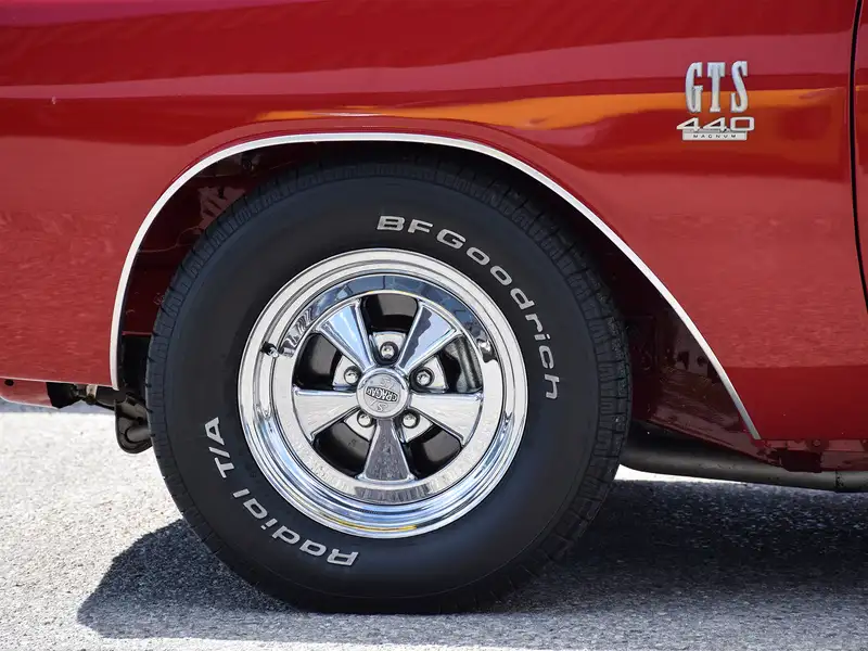 1968 Dodge Dart GTS, červená, 1 km, dovoz Kanada — foto 5 z 12