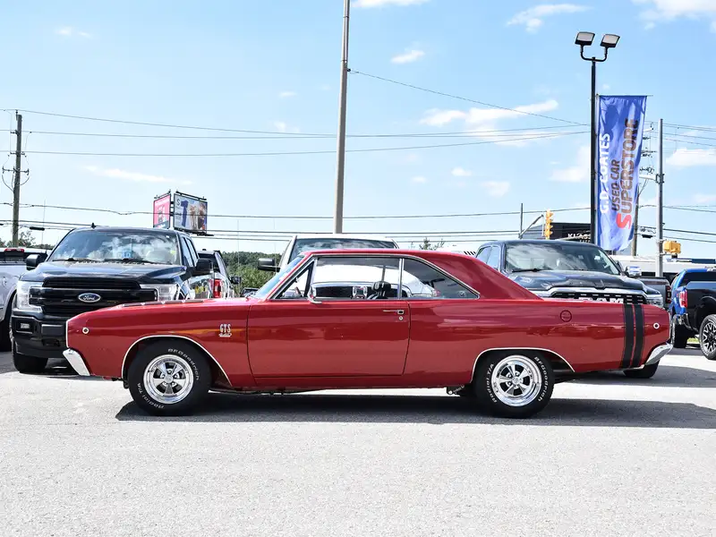 1968 Dodge Dart GTS, červená, 1 km, dovoz Kanada — foto 6 z 12