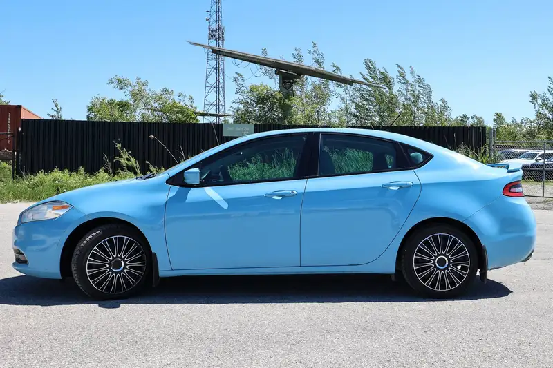 2013 Dodge Dart SXT, modrá, 146 000 km, dovoz Kanada — foto 2 z 12