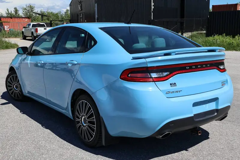 2013 Dodge Dart SXT, modrá, 146 000 km, dovoz Kanada — foto 3 z 12