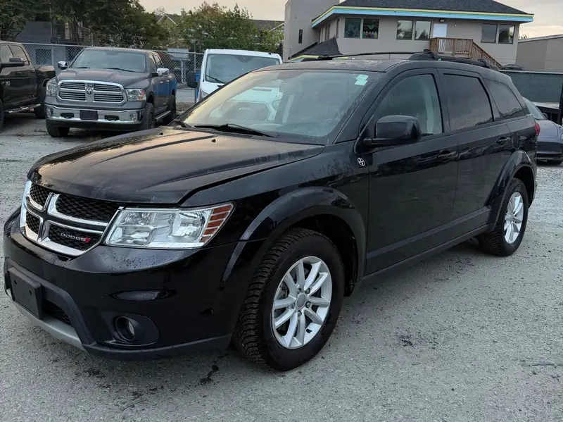 2017 Dodge Journey SXT, čierna, 123 000 km, dovoz Kanada — foto 3 z 12