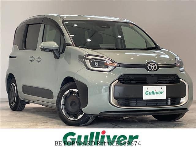 2023 Toyota Sienta, 22 000 km, dovoz Japonsko — foto 1