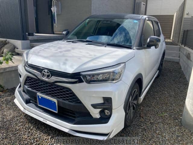 2022 Toyota Raize, 69 563 km, dovoz Japonsko — foto 1