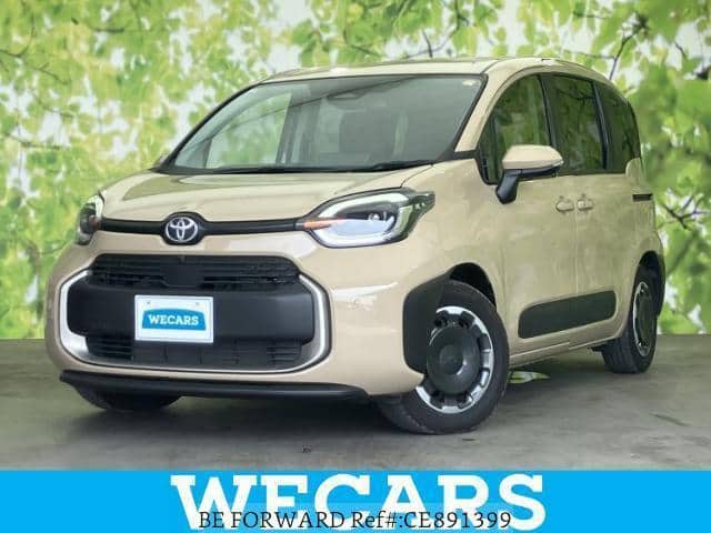 2025 Toyota Sienta, 11 550 km, dovoz Japonsko — foto 1