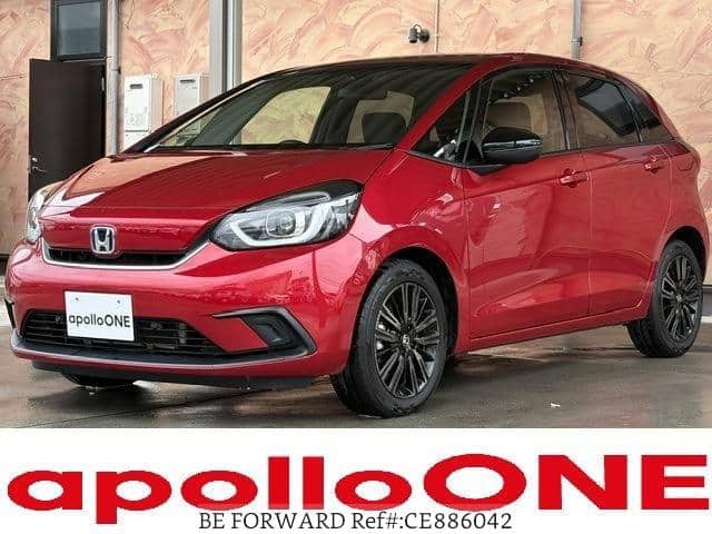 2022 Honda Fit, 70 380 km, dovoz Japonsko — foto 1