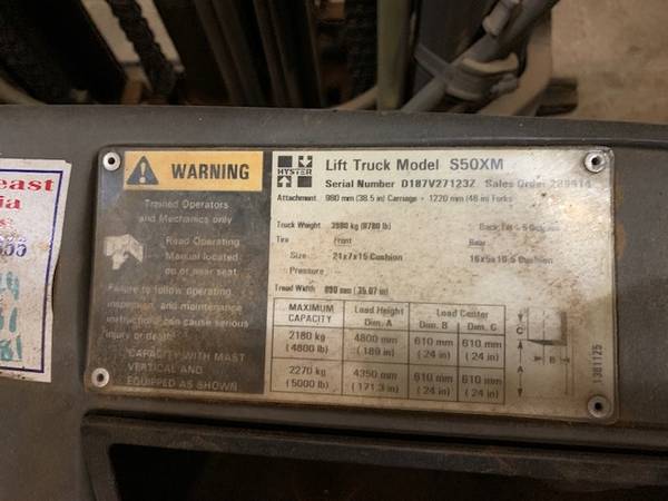 Hyster USED, dovoz USA — foto 10 z 10