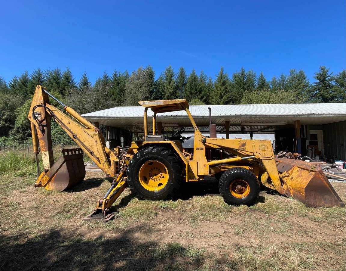 John Deere BACKHOE, dovoz USA — foto 1