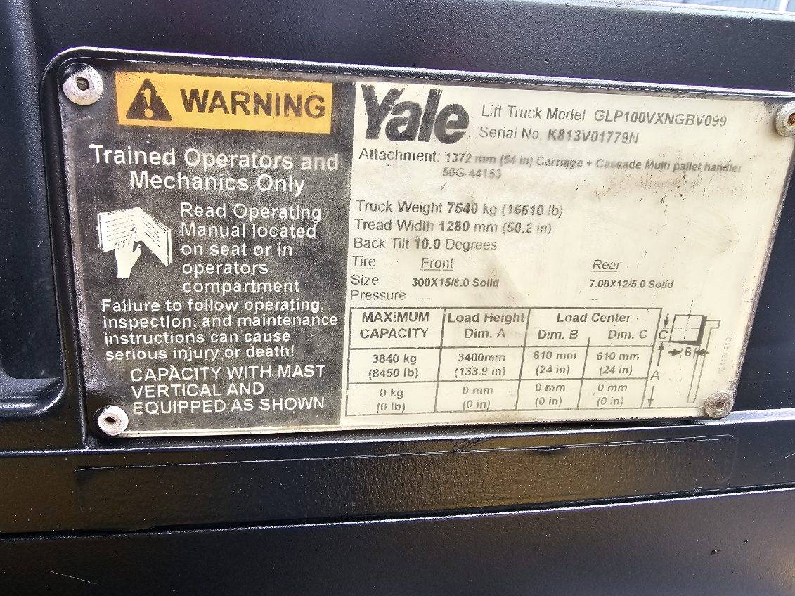 2015 Yale, dovoz USA — foto 2 z 4