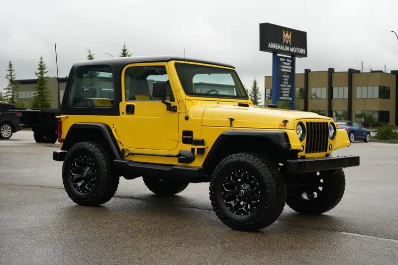 1997 Jeep Wrangler TJ CUSTOM, 124 000 km, dovoz Kanada — foto 3 z 12