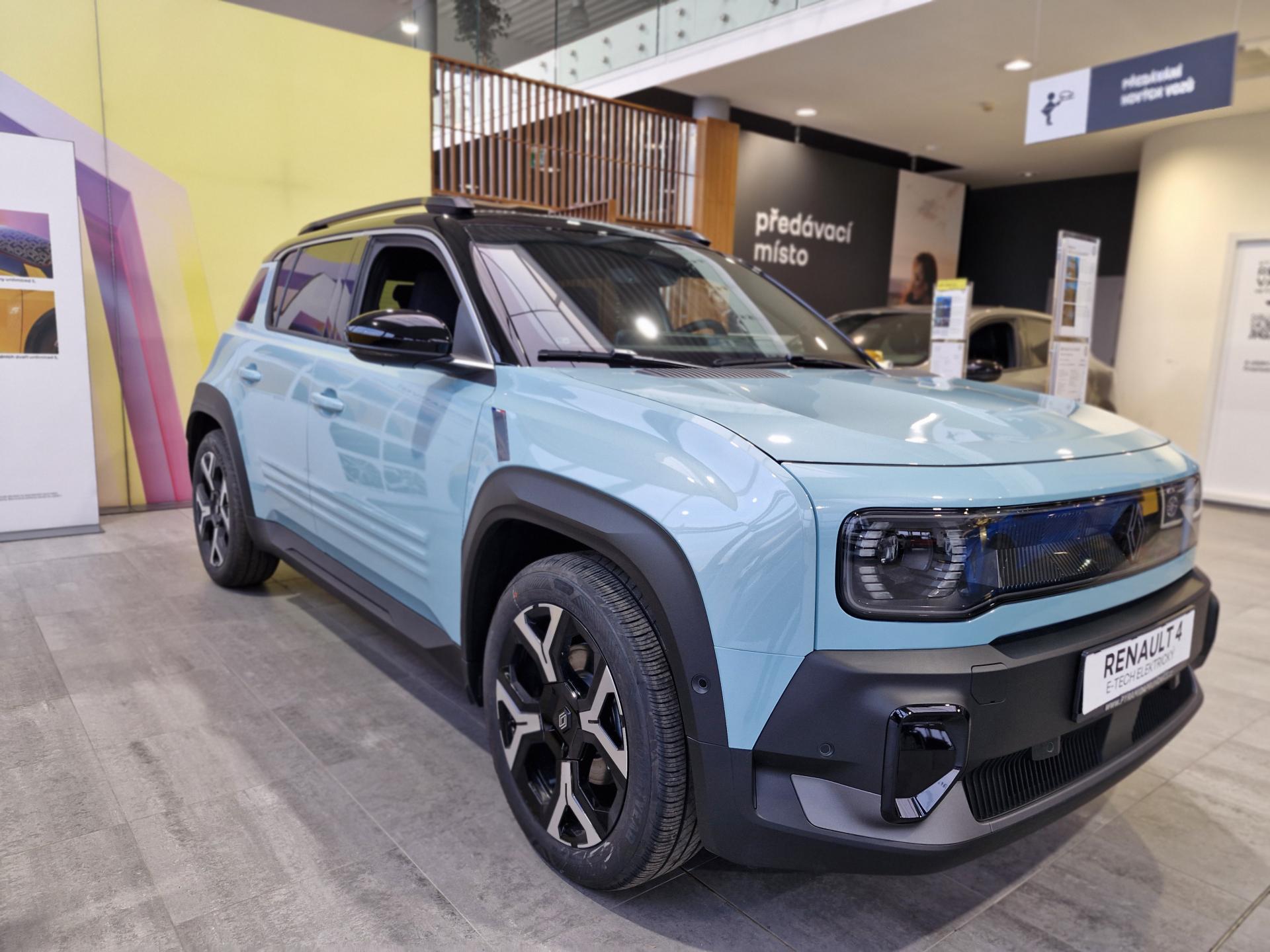 2026 Renault 4 E-TECH, 1 km, Česko — foto 1