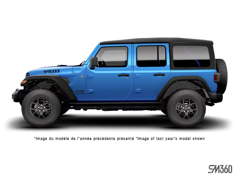 2027 Jeep Wrangler WILLYS, modrá, 0 km, dovoz Kanada — foto 1