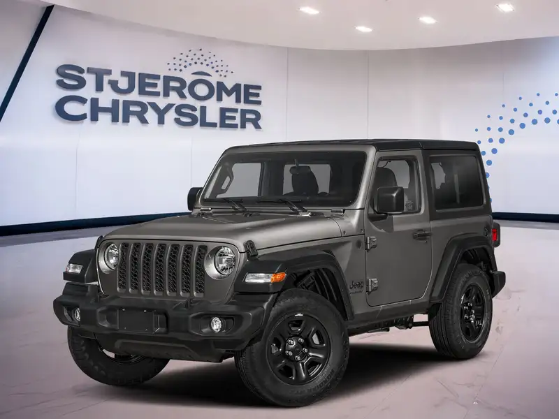 2027 Jeep Wrangler SPORT, Granite Crystal Metallic, 0 km, dovoz Kanada — foto 1