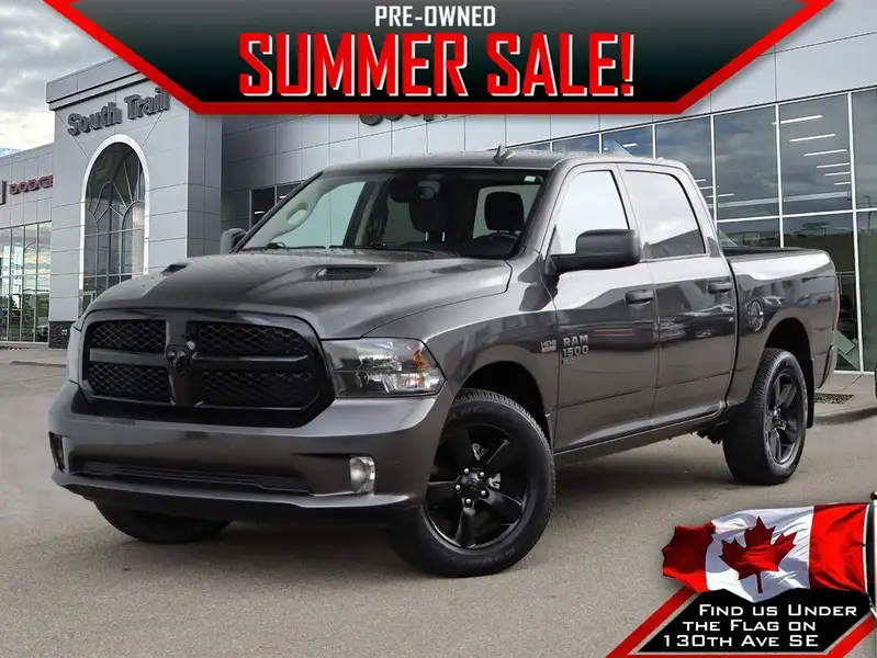 2023 RAM 1500 Classic, sivá, 46 869 km, dovoz Kanada — foto 1
