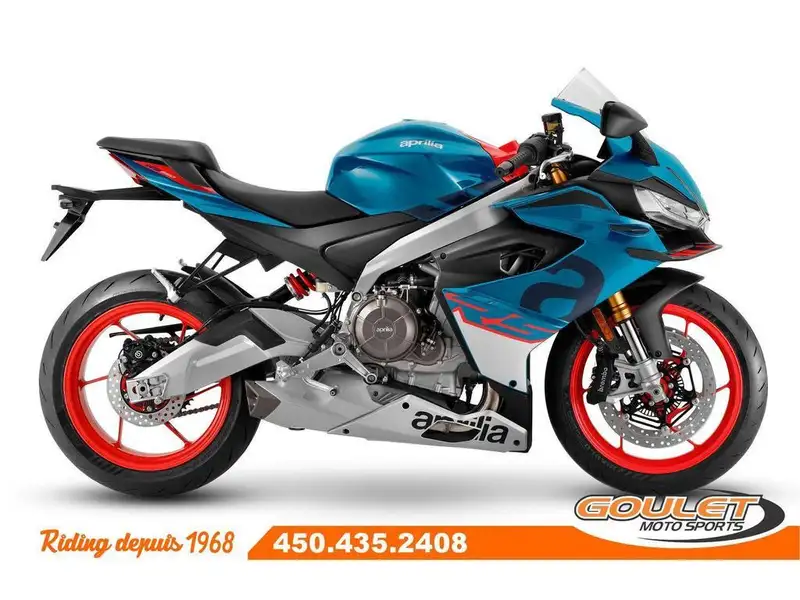 2026 Aprilia RSV4 1100 STINGRAY BLUE, modrá, dovoz Kanada — foto 1