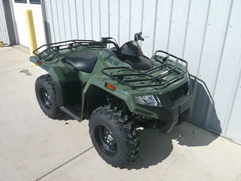 2026 Arctic Cat Alterra 450, zelená, dovoz Kanada — foto 2 z 3