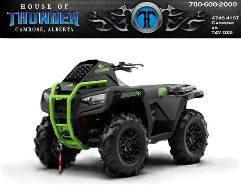 2027 Arctic Cat Alterra 600 Mud Pro, čierna, dovoz Kanada — foto 1
