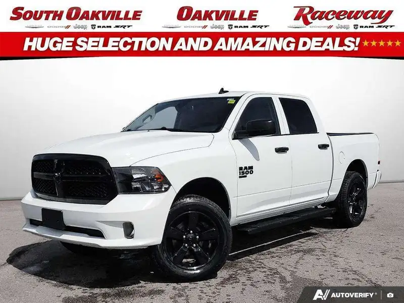 2023 RAM 1500 Classic, biela, 55 100 km, dovoz Kanada — foto 1