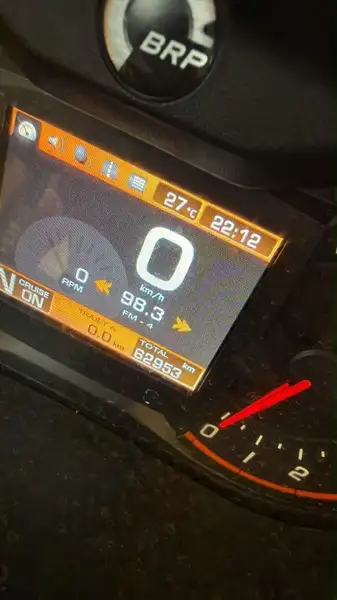 2015 Can-Am Spyder RT LTD USED, BLANC, 62 750 km, dovoz Kanada — foto 1