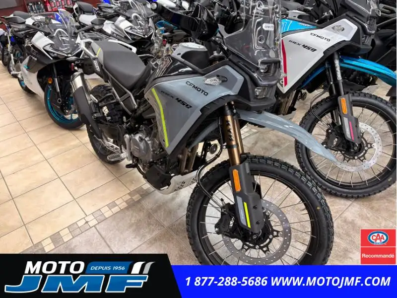 2026 CFMOTO IBEX 450, sivá, dovoz Kanada — foto 1 | AMECAR 2026 CFMOTO IBEX 450, sivá, dovoz Kanada — foto 1
