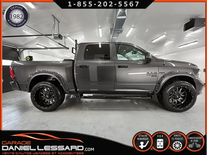 2023 RAM 1500 Classic, čierna, 33 854 km, dovoz Kanada — foto 7 z 12