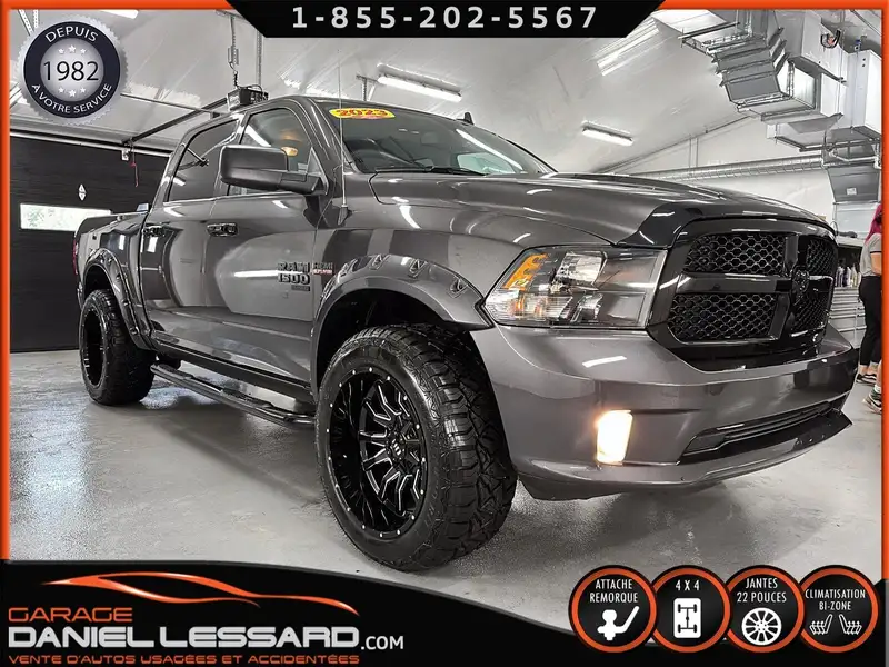 2023 RAM 1500 Classic, čierna, 33 854 km, dovoz Kanada — foto 8 z 12