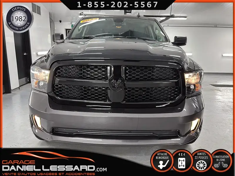 2023 RAM 1500 Classic, čierna, 33 854 km, dovoz Kanada — foto 9 z 12