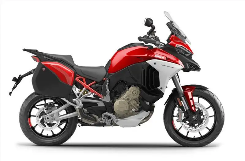 2024 Ducati Multistrada V4 S, červená, 460 km, dovoz Kanada — foto 1 | AMECAR 2024 Ducati Multistrada V4 S, červená, 460 km, dovoz Kanada — foto 1