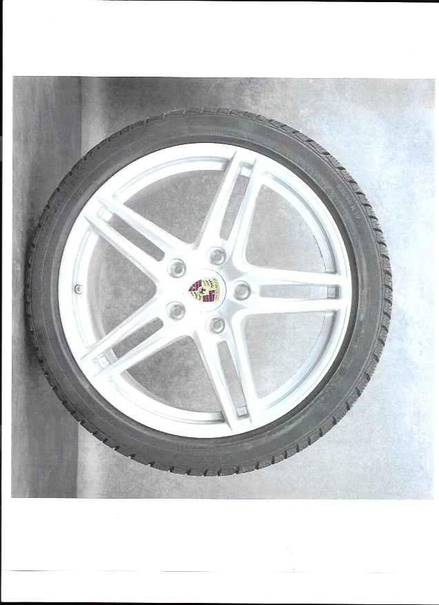 Porsche 911 Carrera winter OE wheels & Pirelli tires sada, dovoz Kanada — foto 1