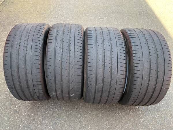 sada 285/35/22 and 315/30/22 Pirelli Pzero NO 50/60% tread, dovoz Kanada — foto 1