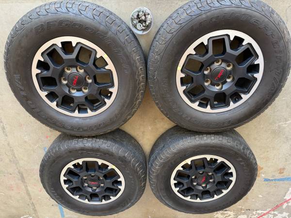 Toyota 2025 Tacoma TRD 4th gen Wheels rims 265/70/17 6th gen 4runner OE 4x4, dovoz USA — foto 2 z 12