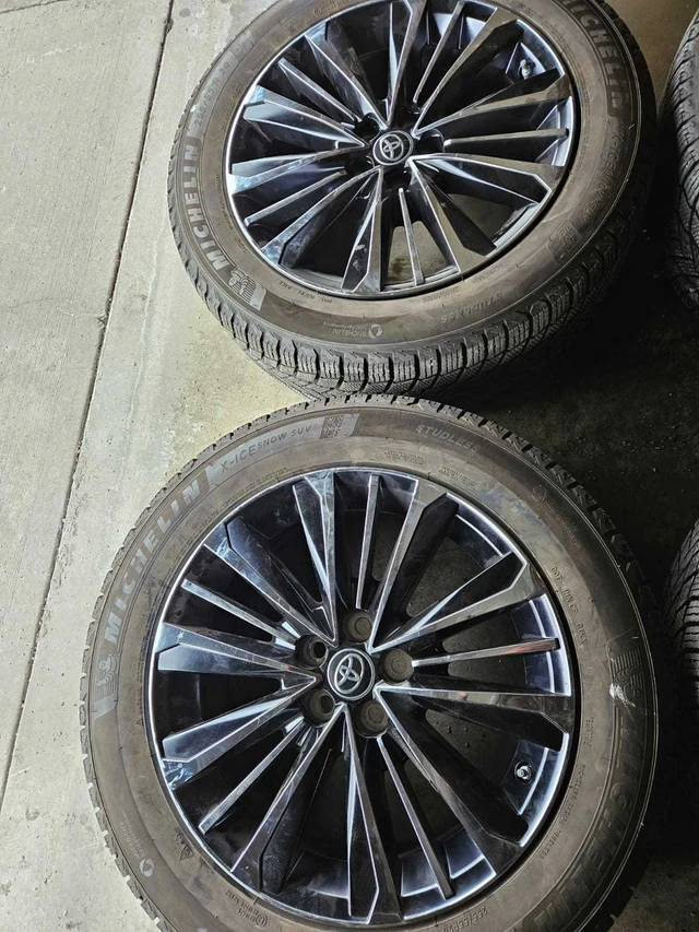 Toyota Grand highlander Michelin winter tires with rims, dovoz Kanada — foto 1
