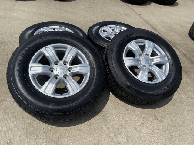 2019–2026 Ford Ranger 17” Silver Rims & Hankook Dynapro Tires, strieborná, dovoz Kanada — foto 1