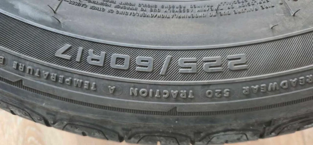 sada 4 Firestone Destination LE2 225 / 60 R17., dovoz Kanada — foto 1