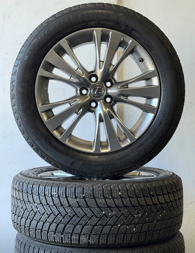 Lexus nx300 nx350 rims wheels 225/55/19 michelin snow tires, dovoz Kanada — foto 1 | AMECAR Lexus nx300 nx350 rims wheels 225/55/19 michelin snow tires, dovoz Kanada — foto 1